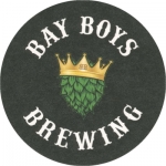 beer coaster from Bay Bridge Brewing ( CA-BAYO-1 )