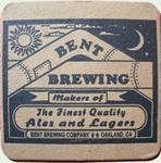 beer coaster from Berkeley Brewing Co ( CA-BENT-1 )