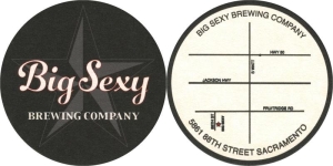 beer coaster from Big Stump Brew Co. ( CA-BGSX-5 )