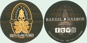 beer coaster from Barrel Head Brewhouse  ( CA-BHAR-7 )