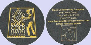 beer coaster from Black Hammer Brewing ( CA-BLKG-1 )