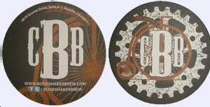 beer coaster from Bonnema Brewing Co.  ( CA-BNSH-1 )