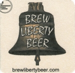 beer coaster from Brew Rebellion ( CA-BREB-1 )