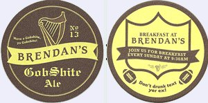 beer coaster from Brew Factory ( CA-BREN-1 )