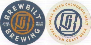 beer coaster from Brewcaipa Brewing Co. ( CA-BRET-1 )