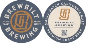 beer coaster from Brewcaipa Brewing Co. ( CA-BRET-2 )