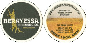 beer coaster from Best Day Brewing ( CA-BRSA-2 )