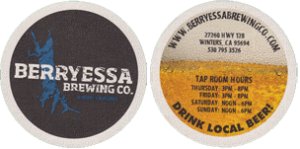 beer coaster from Best Day Brewing ( CA-BRSA-4 )