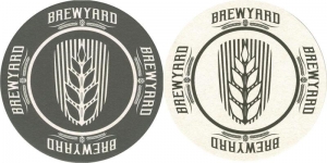 beer coaster from Bright Spark Brewing ( CA-BRWY-2 )