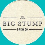 beer coaster from Big Trees Brewing Co ( CA-BSTM-1 )