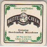 beer coaster from Butterfield Brewing Co.  ( CA-BTCK-1 )