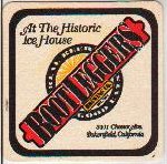 beer coaster from Bootlegger’s Brewery ( CA-BTLR-1 )