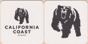 beer coaster from California Organic Brewery ( CA-CALF-1 )