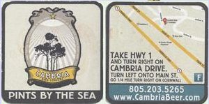 beer coaster from Camerado Brewing Company ( CA-CAMB-1 )