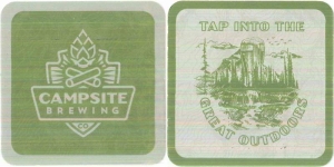 beer coaster from Campus Brewing Co. ( CA-CAMS-2 )