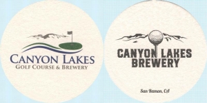 beer coaster from Capacity Brewing Company ( CA-CANY-2 )