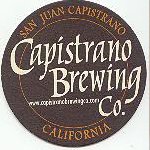 beer coaster from Capistrano Brewing Company ( CA-CAPO-1 )