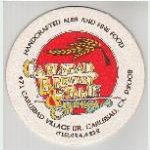 beer coaster from Carmel Brewing Co. ( CA-CARL-1 )