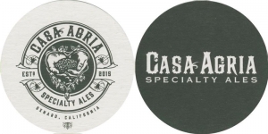 beer coaster from Casino Brewing Co ( CA-CASA-2 )