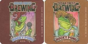 beer coaster from Celebrated Ales Brewing Co. ( CA-CDCR-2 )