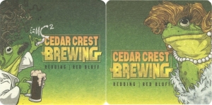 beer coaster from Celebrated Ales Brewing Co. ( CA-CDCR-6 )