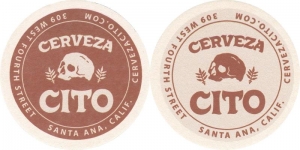 beer coaster from Channel Brewing Co. ( CA-CERE-1 )