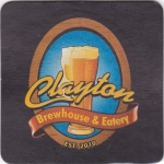 beer coaster from Cleophus Quealy Beer Co. ( CA-CLYT-2 )