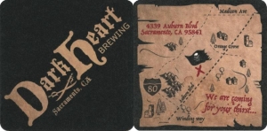 beer coaster from DasBrew ( CA-DARK-2 )