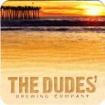 beer coaster from Dueling Dogs Brewing Co. ( CA-DUDE-7 )