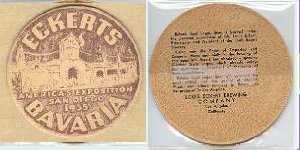 beer coaster from EDH Brewing Co.  ( CA-ECK-3 )