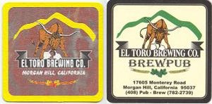 beer coaster from Electric Brewing Co. ( CA-ELTO-5 )