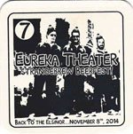 beer coaster from Eureka! Brewing Co. ( CA-EURK-2014 )