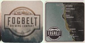 beer coaster from Fort Point Beer Co. ( CA-FGBL-2 )