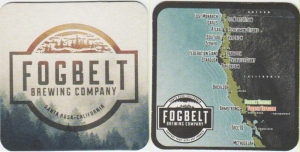 beer coaster from Fort Point Beer Co. ( CA-FGBL-5 )