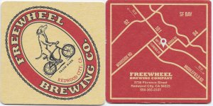 beer coaster from Fremont Brewing Co. ( CA-FRBR-3 )