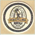 beer coaster from Helia Brewing Co. ( CA-HECK-3 )