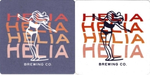 beer coaster from Helix Brewing Co. ( CA-HELI-5 )