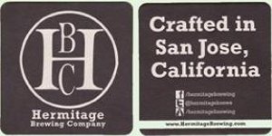 beer coaster from Hermosa Brewing Co. ( CA-HERM-1 )