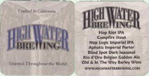 beer coaster from Highland Park Brewery  ( CA-HIGH-2 )