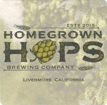 beer coaster from Honey Wagon Brewing  ( CA-HOMG-1 )