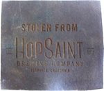 beer coaster from Hopstreet Bistro & Brewery ( CA-HPSN-1 )