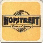 beer coaster from Hoptown Brewing Co ( CA-HPST-1 )