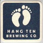 beer coaster from Hangar 24 Craft Brewery ( CA-HTEN-1 )