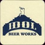 beer coaster from Idyllwild Brewpub ( CA-IDOL-1 )