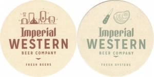 beer coaster from Imperiale Beer Project ( CA-IMPR-1 )