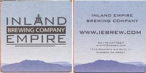 beer coaster from Inland Wharf Brewing Co. ( CA-INLA-1 )