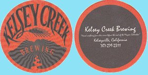 beer coaster from Kennett-Diamond Brewery & Restaurant ( CA-KCRK-2 )