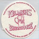 beer coaster from Kelsey Creek Brewing ( CA-KELM-1 )