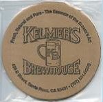 beer coaster from Kelsey Creek Brewing ( CA-KELM-2 )