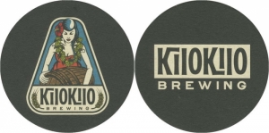 beer coaster from Kilowatt Brewing Co. ( CA-KILO-1 )